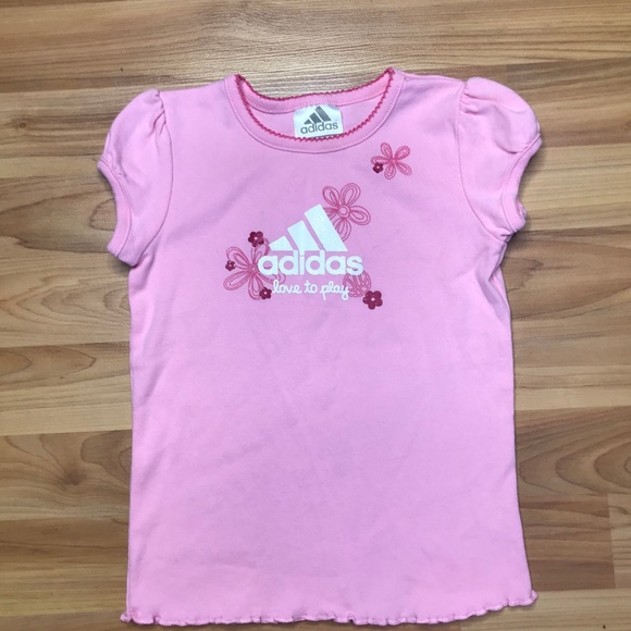 Adidas Flower Shirt - Picture 1 of 2